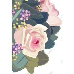 Elegant Pink Floral