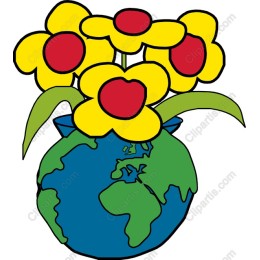 Charming Floral Globe