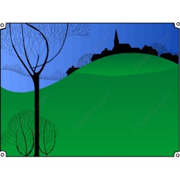 Serene Hillscape