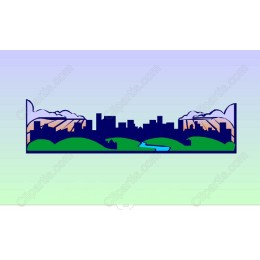 Serene City Skyline