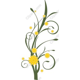 Floral Vine Decorative