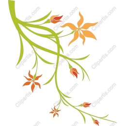 Elegant Flowering Branch