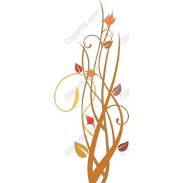 Elegant Floral Vine
