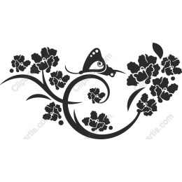 Floral Butterfly