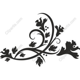 Elegant Floral Ornament