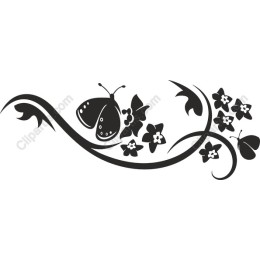 Floral Butterfly