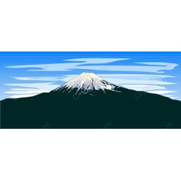 Majestic Snow-Capped Mountain