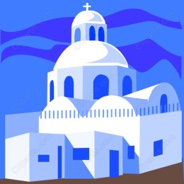 Mediterranean Serenity: Church