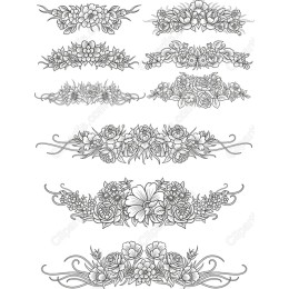 Elegant Floral Set - Bundle