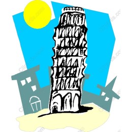 Whimsical Leaning Tower
