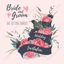 Charming Wedding Invitation