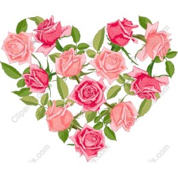 Heart-Shaped Roses