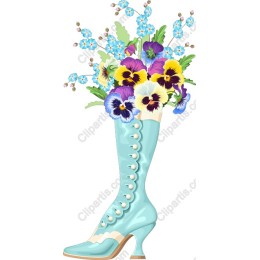 Floral Boot