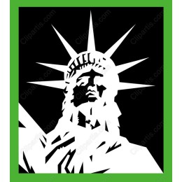 Geometric Statue of Liberty