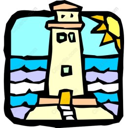 Coastal Charm Lighthouse
