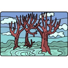 Stylized Tree Landscape