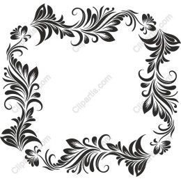 Floral Decorative Border