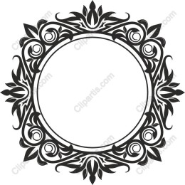 Stunning Floral Ornate Frame