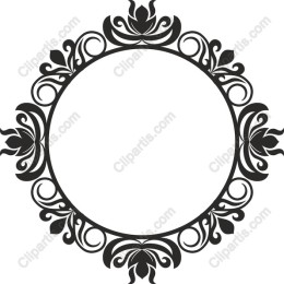 Ornamental Round Frame
