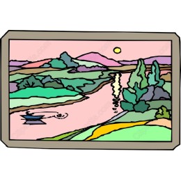 Tranquil River Landscape