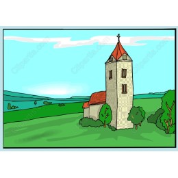 Charming Tower in Tranquil Landscape