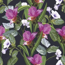 Vibrant Orchid Floral