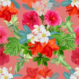 Tropical Floral Fusion