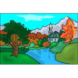Serene Autumn Landscape