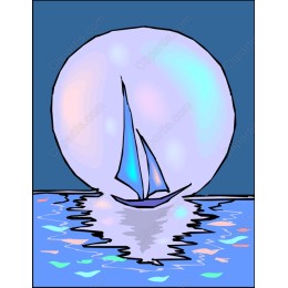 Serene Sailboat