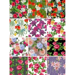 Floral Set: Vibrant Floral s