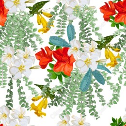 Lush Floral Garden