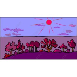 Vibrant Nature Landscape