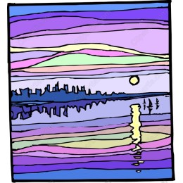 Sunset Serenitywork
