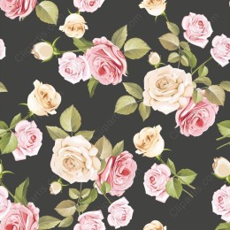Elegant Rose Floral Pattern