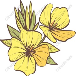 Vibrant Yellow Floral