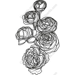 Elegance in Lines - Floral