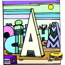 Creative Urban: Abstract Cityscape