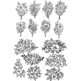 Floral Set - Elegant Flower