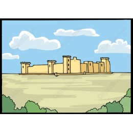 Enchanting Castle Landscape