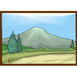 Mountain Serenity Landscape