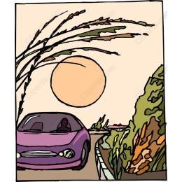 Vibrant Road Trip