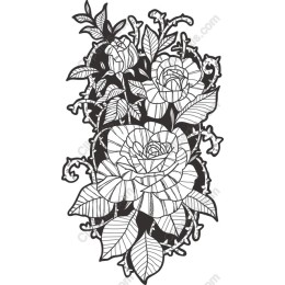 Elegant Floral - Intricate Roses