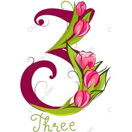 Floral Number Three