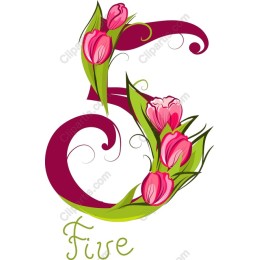 Floral Number 5