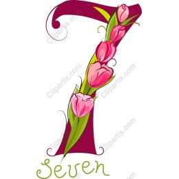 Floral Number 7