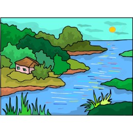 Tranquil Riverscape