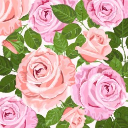 Blush Rose Bouquet