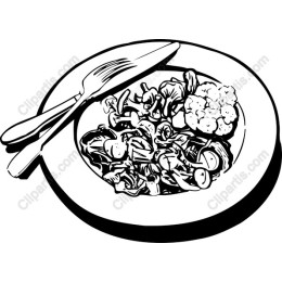 Elegant Vegetable Plate
