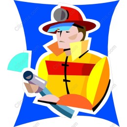 Vibrant Firefighter
