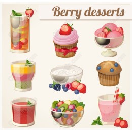 Berry Desserts Collection